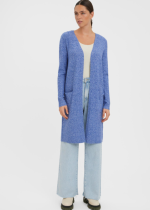 VERO MODA naiste kampsun Doffy sinine-KOHE LAOS-SUPER HIND-S-suurus sobib ka M-kandjale - Image 4