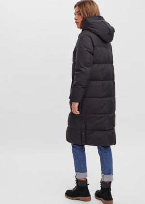 Vero Moda  naiste sulemantel Erica Holly must-kohe laos viimased XS-suuruses - Image 4