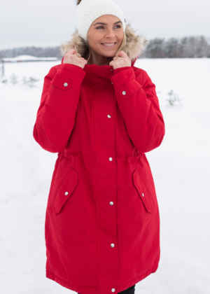 Huppa fliisvooodri ja naturaalse karvaga valge naiste sügis-talvine müts Ash-KOHE LAOS - Image 7