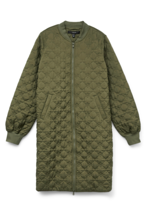 VERO MODA tepitud mustriga roheline naiste kevad-sügis jope Mallie -UUDIS-KOHE LAOS - Image 4