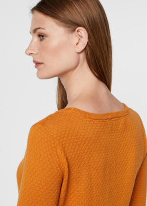 VERO MODA tume kollane  puuvillasest lõngast naiste dšemper Care-KOHE LAOS-HEA HIND-100% puuvill - Image 3