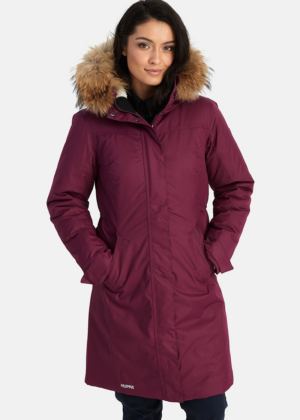 HUPPA pikem naiste talveparka Vienna bordoo NATURAALKARVAGA-KOHE LAOS-SUPER HIND - Image 1