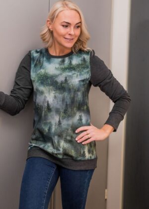 Stiilne tumehall pusa Udune Mets-Kohe laos M ja XXL-KLIENTIDE LEMMIK - Image 3