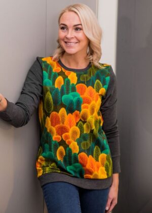 Pilkupüüdev tumehall pusa Võlumets- Kohe laos  XL, XXL ja 3XL-viimased jäänud