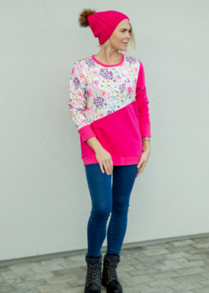 Huppa fliisvooodri ja naturaalse karvaga fuksiaroosa naiste sügis-talvine müts Ash-KOHE LAOS - Image 4