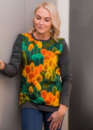 Pilkupüüdev tumehall pusa Võlumets- Kohe laos  XL, XXL ja 3XL-viimased jäänud - Image 3