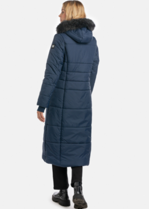 Huppa  soe pikk talvemantel Yesse tumesinine-kohe laos-super hind - Image 2