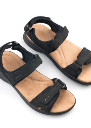 NATURAL LEATHER Omaking Klasikiniai šviesūs sandalai Sand black -Už DIDELĘ PARDUOTUVĘ -Grąžinti užsakymui - Image 1