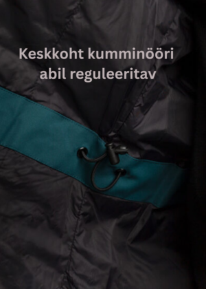 HUPPA  naiste kevad-sügis parka Minna petrool  40 gr soojustusega-UUDIS - Image 6