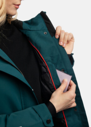 HUPPA  naiste kevad-sügis parka Minna petrool  40 gr soojustusega-UUDIS - Image 5